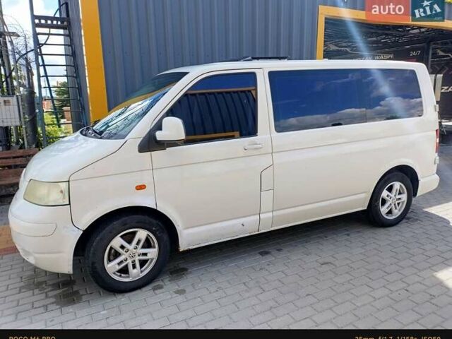 Белый Фольксваген Transporter, объемом двигателя 2.5 л и пробегом 308 тыс. км за 7500 $, фото 2 на Automoto.ua