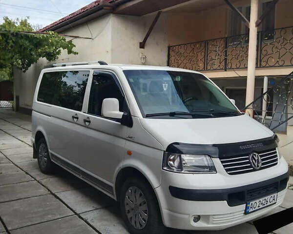Белый Фольксваген Transporter, объемом двигателя 1.9 л и пробегом 317 тыс. км за 7500 $, фото 1 на Automoto.ua