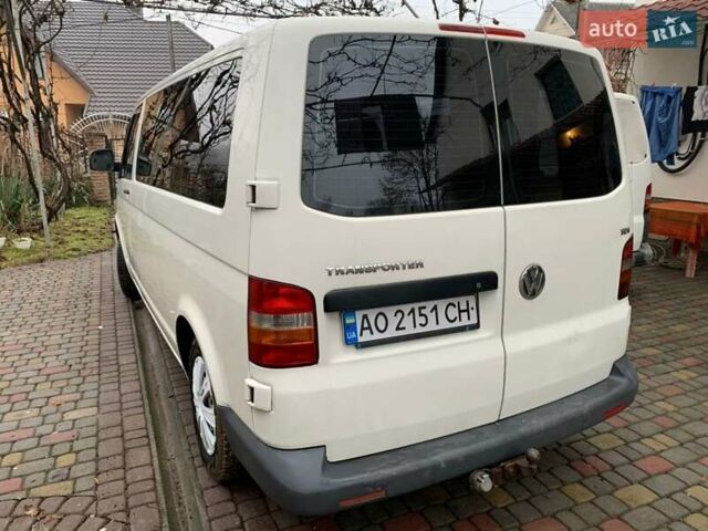 Белый Фольксваген Transporter, объемом двигателя 2.5 л и пробегом 285 тыс. км за 7000 $, фото 2 на Automoto.ua