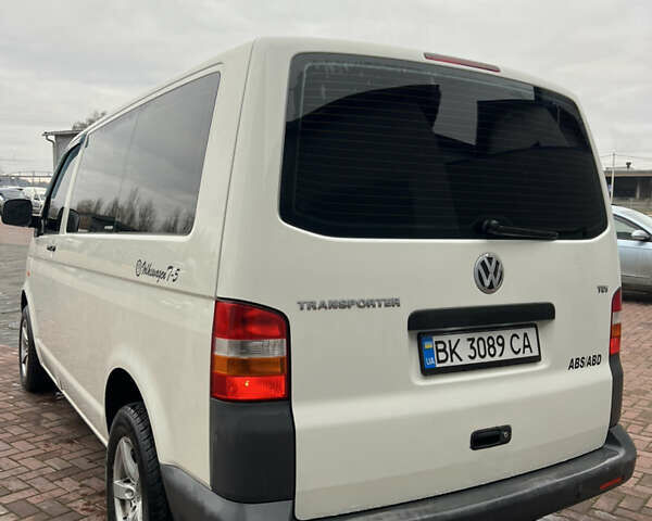 Белый Фольксваген Transporter, объемом двигателя 2.5 л и пробегом 319 тыс. км за 7899 $, фото 9 на Automoto.ua