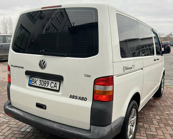 Белый Фольксваген Transporter, объемом двигателя 2.5 л и пробегом 319 тыс. км за 7899 $, фото 23 на Automoto.ua