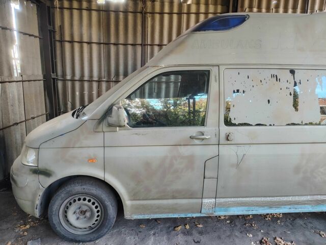 Белый Фольксваген Transporter, объемом двигателя 2.5 л и пробегом 350 тыс. км за 3000 $, фото 3 на Automoto.ua