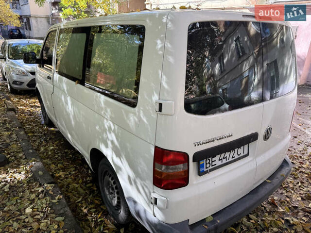 Белый Фольксваген Transporter, объемом двигателя 1.9 л и пробегом 235 тыс. км за 5800 $, фото 9 на Automoto.ua