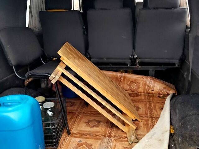 Белый Фольксваген Transporter, объемом двигателя 2.5 л и пробегом 573 тыс. км за 4700 $, фото 4 на Automoto.ua