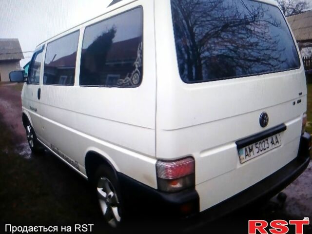 Белый Фольксваген Transporter, объемом двигателя 1.9 л и пробегом 320 тыс. км за 4999 $, фото 9 на Automoto.ua