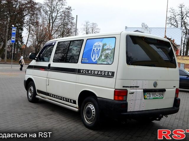 Белый Фольксваген Transporter, объемом двигателя 25 л и пробегом 364 тыс. км за 7500 $, фото 1 на Automoto.ua