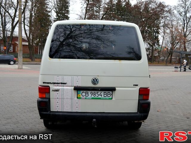 Белый Фольксваген Transporter, объемом двигателя 25 л и пробегом 364 тыс. км за 7500 $, фото 2 на Automoto.ua
