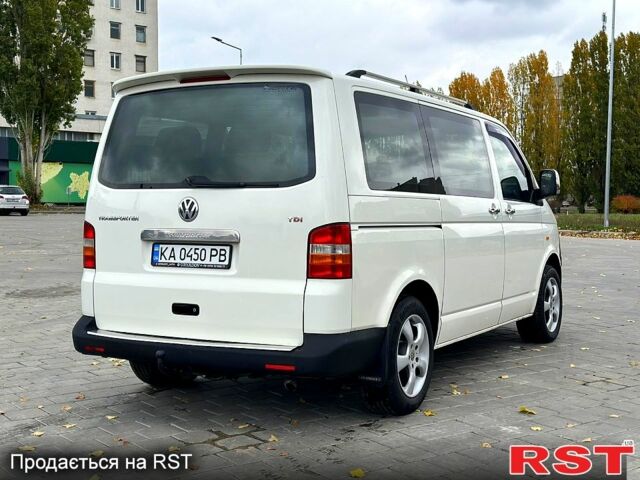 Фольксваген Transporter 2004 в Черкассах на Automoto.ua Белый Фольксваген Transporter, объемом двигателя 2.5 л и пробегом 298 тыс. км за 8000 $, фото 3 на Automoto.ua