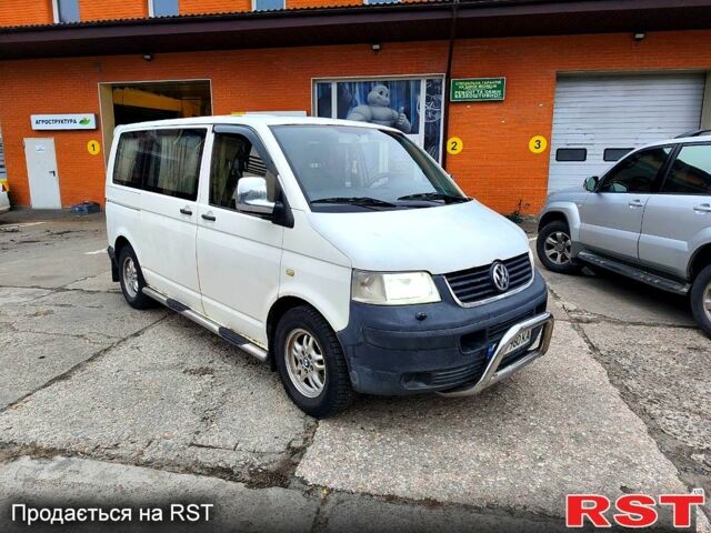 Фольксваген Transporter 2004 в Лубнах на Automoto.ua Белый Фольксваген Transporter, объемом двигателя 2.5 л и пробегом 400 тыс. км за 5300 $, фото 4 на Automoto.ua