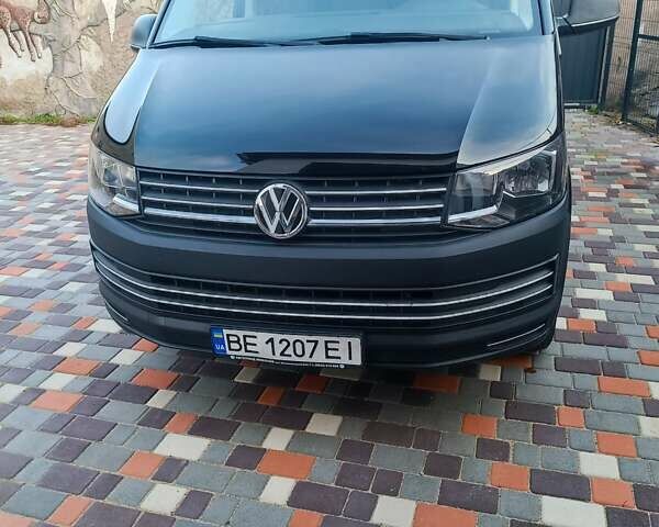 Черный Фольксваген Transporter, объемом двигателя 1.97 л и пробегом 209 тыс. км за 20500 $, фото 1 на Automoto.ua