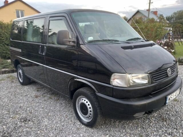 Черный Фольксваген Transporter, объемом двигателя 1.9 л и пробегом 247 тыс. км за 2400 $, фото 2 на Automoto.ua