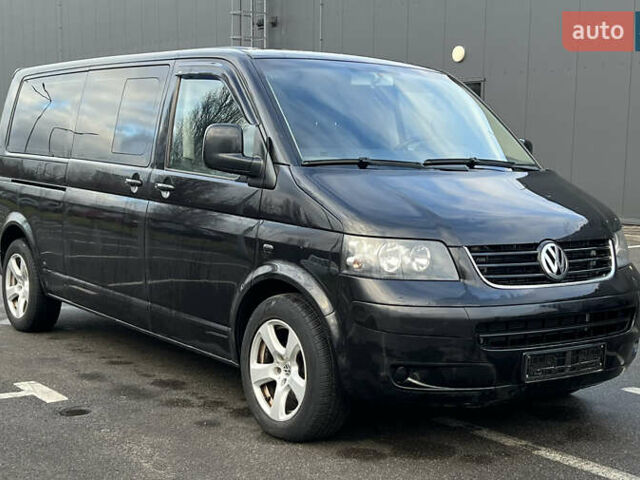 Черный Фольксваген Transporter, объемом двигателя 2.5 л и пробегом 370 тыс. км за 9400 $, фото 2 на Automoto.ua