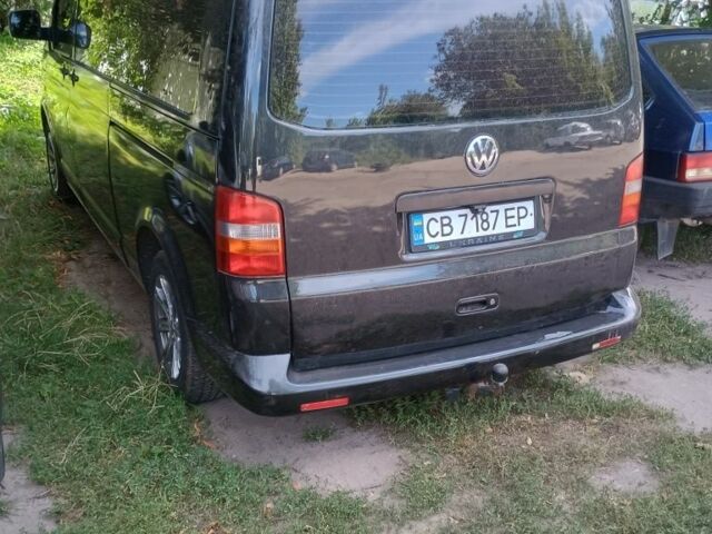 Черный Фольксваген Transporter, объемом двигателя 1.9 л и пробегом 320 тыс. км за 10500 $, фото 3 на Automoto.ua