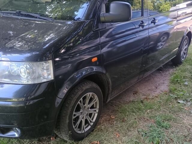 Черный Фольксваген Transporter, объемом двигателя 1.9 л и пробегом 320 тыс. км за 10500 $, фото 2 на Automoto.ua