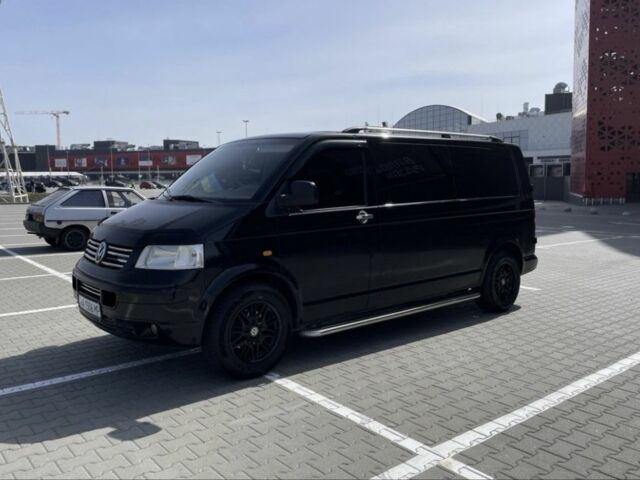 Черный Фольксваген Transporter, объемом двигателя 2.5 л и пробегом 280 тыс. км за 6500 $, фото 2 на Automoto.ua