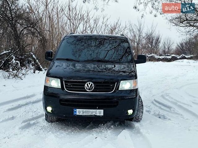 Черный Фольксваген Transporter, объемом двигателя 1.9 л и пробегом 264 тыс. км за 12000 $, фото 6 на Automoto.ua
