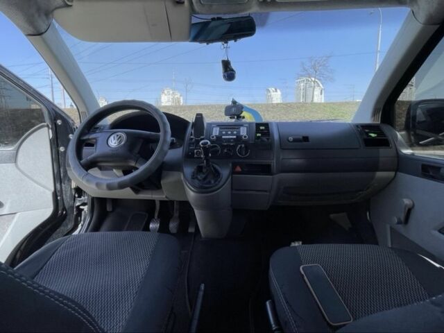 Черный Фольксваген Transporter, объемом двигателя 2.5 л и пробегом 280 тыс. км за 6500 $, фото 5 на Automoto.ua