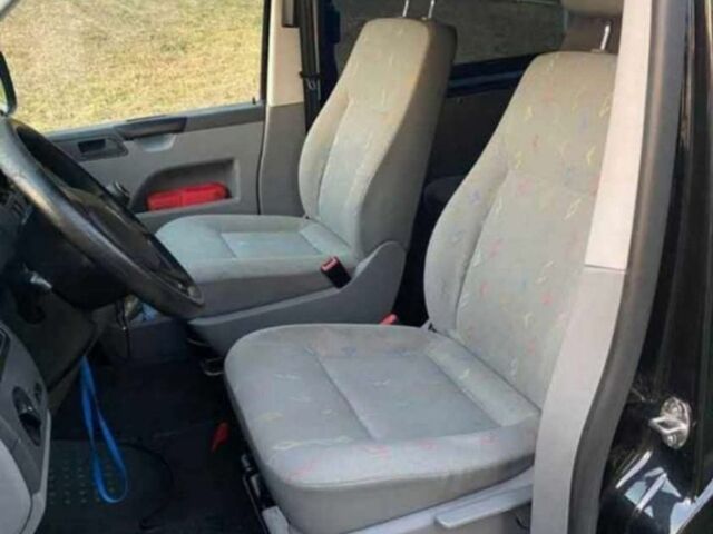 Черный Фольксваген Transporter, объемом двигателя 2.5 л и пробегом 215 тыс. км за 3500 $, фото 4 на Automoto.ua