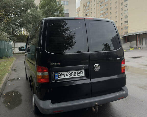 Чорний Фольксваген Transporter, об'ємом двигуна 2.4 л та пробігом 337 тис. км за 10000 $, фото 5 на Automoto.ua