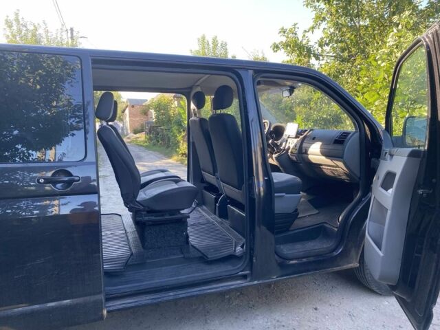 Черный Фольксваген Transporter, объемом двигателя 1.9 л и пробегом 327 тыс. км за 9000 $, фото 6 на Automoto.ua