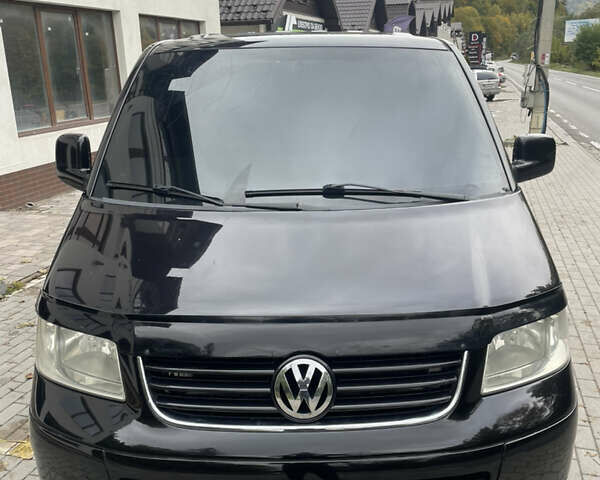 Черный Фольксваген Transporter, объемом двигателя 2.5 л и пробегом 321 тыс. км за 12100 $, фото 1 на Automoto.ua