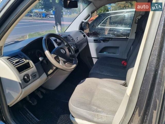 Чорний Фольксваген Transporter, об'ємом двигуна 1.9 л та пробігом 316 тис. км за 10900 $, фото 11 на Automoto.ua