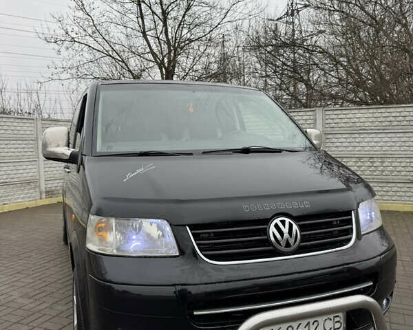 Черный Фольксваген Transporter, объемом двигателя 2.5 л и пробегом 359 тыс. км за 7999 $, фото 2 на Automoto.ua