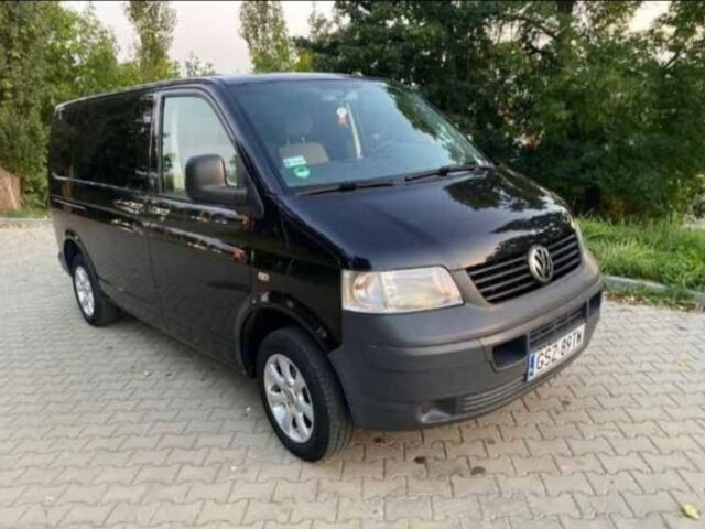 Черный Фольксваген Transporter, объемом двигателя 2.5 л и пробегом 215 тыс. км за 3500 $, фото 1 на Automoto.ua