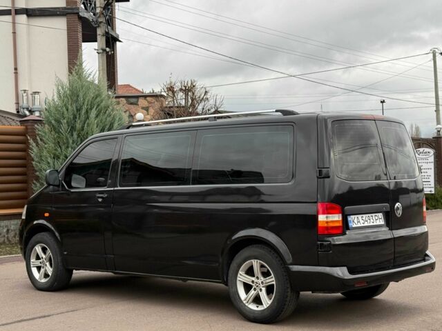 Черный Фольксваген Transporter, объемом двигателя 2.5 л и пробегом 287 тыс. км за 9800 $, фото 7 на Automoto.ua