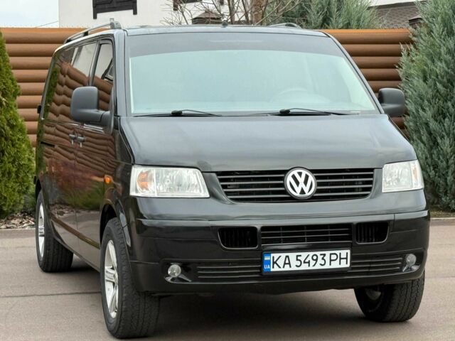 Черный Фольксваген Transporter, объемом двигателя 2.5 л и пробегом 287 тыс. км за 9800 $, фото 4 на Automoto.ua