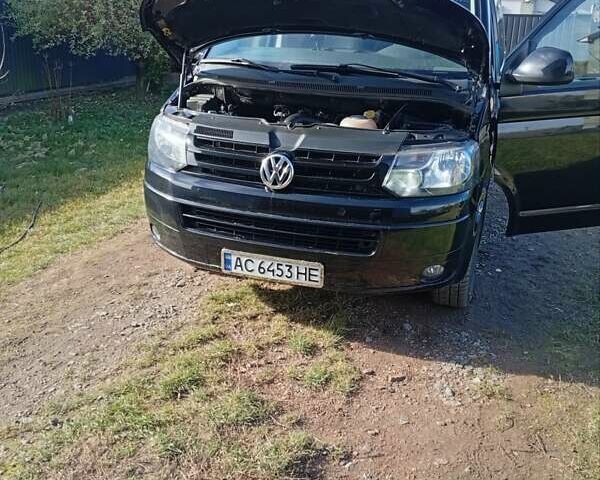 Черный Фольксваген Transporter, объемом двигателя 1.97 л и пробегом 293 тыс. км за 15000 $, фото 18 на Automoto.ua