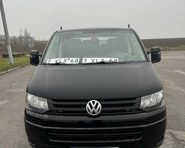 Черный Фольксваген Transporter, объемом двигателя 2 л и пробегом 200 тыс. км за 14513 $, фото 1 на Automoto.ua