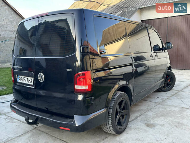 Чорний Фольксваген Transporter, об'ємом двигуна 1.97 л та пробігом 346 тис. км за 9300 $, фото 12 на Automoto.ua