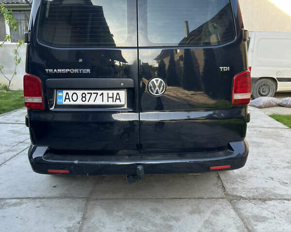 Чорний Фольксваген Transporter, об'ємом двигуна 1.97 л та пробігом 346 тис. км за 9300 $, фото 13 на Automoto.ua