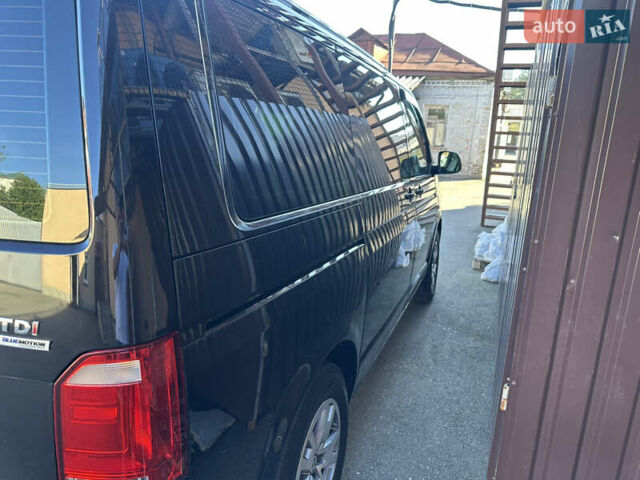 Черный Фольксваген Transporter, объемом двигателя 2 л и пробегом 209 тыс. км за 22000 $, фото 2 на Automoto.ua
