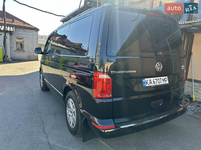 Черный Фольксваген Transporter, объемом двигателя 2 л и пробегом 209 тыс. км за 22000 $, фото 1 на Automoto.ua