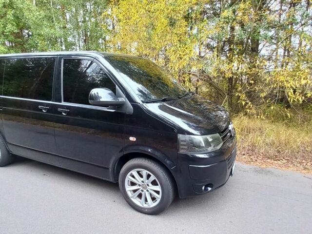 Черный Фольксваген Transporter, объемом двигателя 2 л и пробегом 236 тыс. км за 19000 $, фото 2 на Automoto.ua