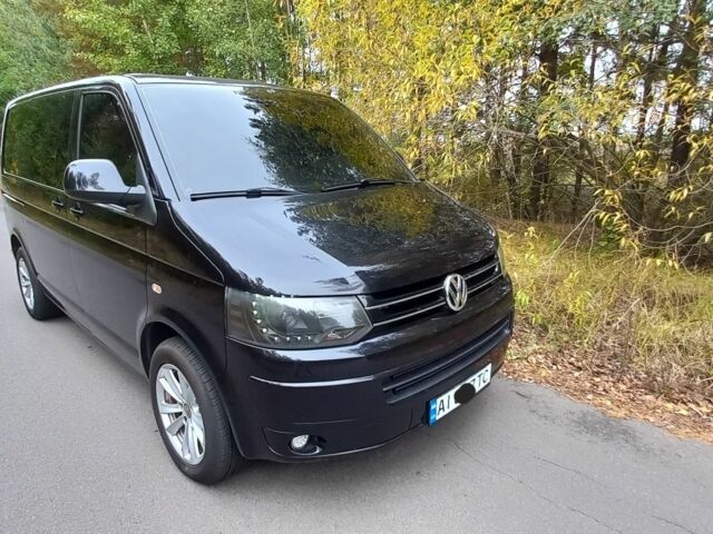 Черный Фольксваген Transporter, объемом двигателя 2 л и пробегом 236 тыс. км за 19000 $, фото 3 на Automoto.ua