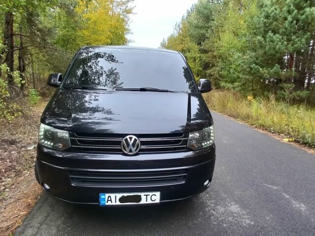 Черный Фольксваген Transporter, объемом двигателя 2 л и пробегом 236 тыс. км за 19000 $, фото 1 на Automoto.ua