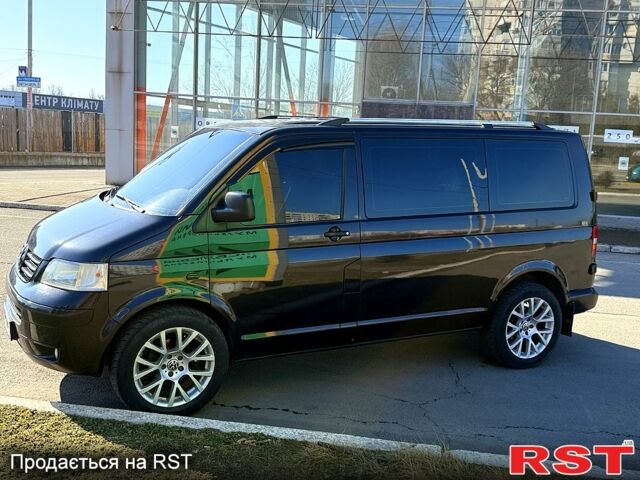 Черный Фольксваген Transporter, объемом двигателя 1.9 л и пробегом 250 тыс. км за 9950 $, фото 2 на Automoto.ua