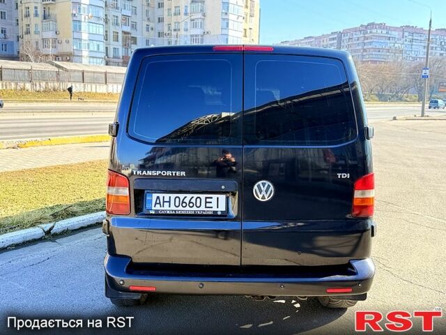 Черный Фольксваген Transporter, объемом двигателя 1.9 л и пробегом 250 тыс. км за 9950 $, фото 12 на Automoto.ua