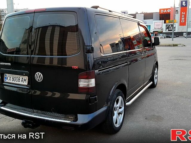 Черный Фольксваген Transporter, объемом двигателя 1.9 л и пробегом 312 тыс. км за 8000 $, фото 3 на Automoto.ua
