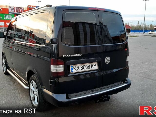 Черный Фольксваген Transporter, объемом двигателя 1.9 л и пробегом 312 тыс. км за 8000 $, фото 4 на Automoto.ua