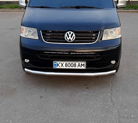 Черный Фольксваген Transporter, объемом двигателя 1.9 л и пробегом 312 тыс. км за 8000 $, фото 2 на Automoto.ua