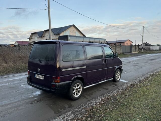 Фиолетовый Фольксваген Transporter, объемом двигателя 1.9 л и пробегом 290 тыс. км за 4500 $, фото 5 на Automoto.ua