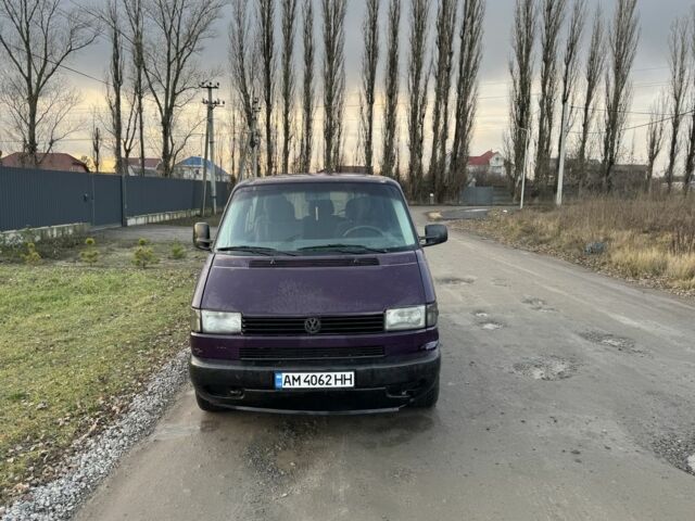 Фиолетовый Фольксваген Transporter, объемом двигателя 1.9 л и пробегом 290 тыс. км за 4500 $, фото 1 на Automoto.ua