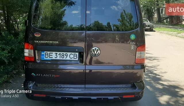Коричневый Фольксваген Transporter, объемом двигателя 2 л и пробегом 273 тыс. км за 16300 $, фото 4 на Automoto.ua