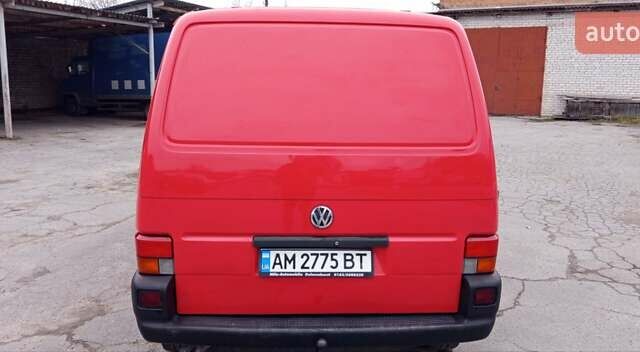 Червоний Фольксваген Transporter, об'ємом двигуна 2.46 л та пробігом 275 тис. км за 7000 $, фото 10 на Automoto.ua