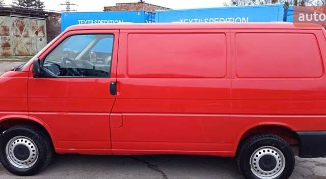 Червоний Фольксваген Transporter, об'ємом двигуна 2.46 л та пробігом 275 тис. км за 7000 $, фото 7 на Automoto.ua