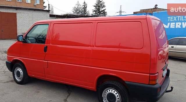 Червоний Фольксваген Transporter, об'ємом двигуна 2.46 л та пробігом 275 тис. км за 7000 $, фото 5 на Automoto.ua